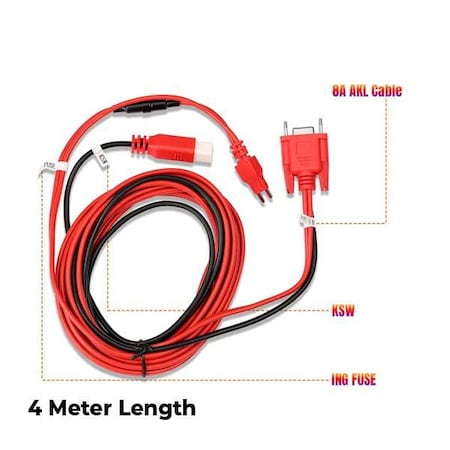 Autel AUTEL: TOYOTA 8A BLADE CONNECTOR CABLE AKL KIT AUTEL-TOY8A